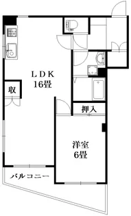 EXE古川【2階】の間取り