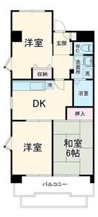 3DKの間取り画像