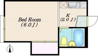 スリーハイム【1階】の間取り