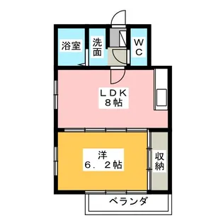 エムワン一社【7階】の間取り