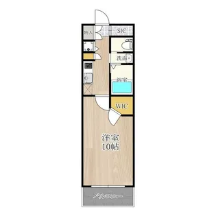 PHOENIX VILLA りんくう【1階】の間取り