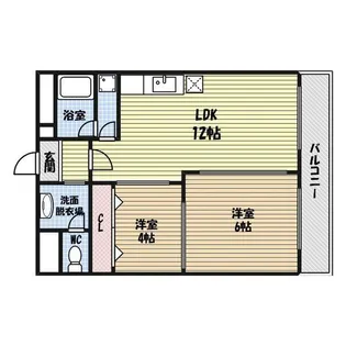 チサンマンション栄【4階】の間取り