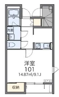 レオネクストドマーニ【1階】の間取り
