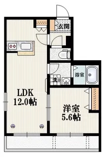 フェリーチェ【1階】の間取り