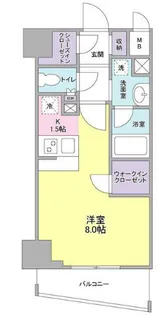 プレディアスタイル横濱沢渡【6階】の間取り