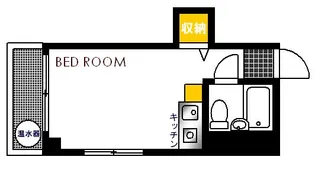 アベニュー蔦本【3階】の間取り
