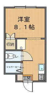 花丘ヒルズ【2階】の間取り