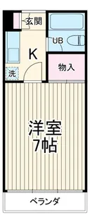 ハイツ春日一棟【2階】の間取り