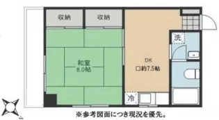 第一コーポムラハシ【2階】の間取り
