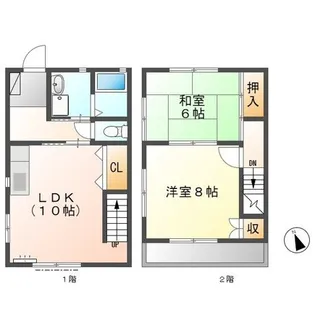 エルミオ【1階】の間取り