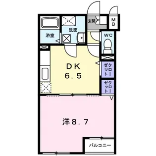 アルメリア【2階】の間取り