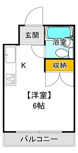 富町サンハイツI【1階】の間取り