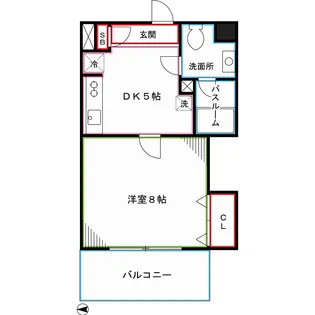 グレイスガーデン【1階】の間取り