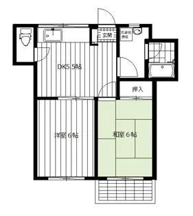 青ビル【3階】の間取り