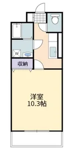 コンフォートタウン寺家【2階】の間取り
