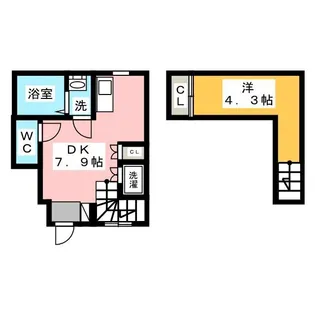 Fine plus【1階】の間取り