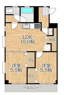 シャンテマキ【2階】の間取り