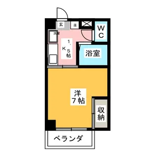 ワイズフィールド【2階】の間取り