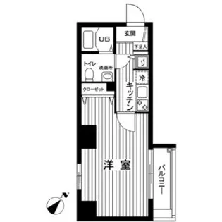 ジュエル板橋区役所前【4階】の間取り