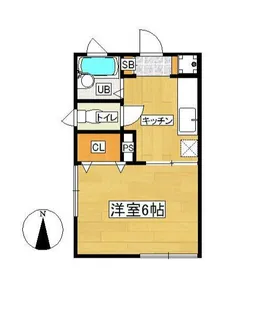 東京都西東京市下保谷3【アパート】の間取り