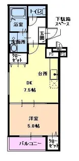 フジパレス淀川EAST【1階】の間取り