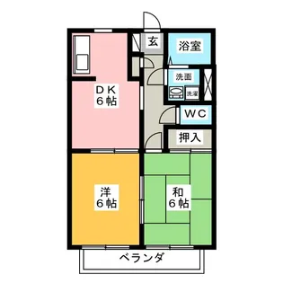 ぽえむ【1階】の間取り