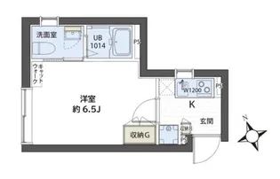 LIFEED CREAL広尾【1階】の間取り