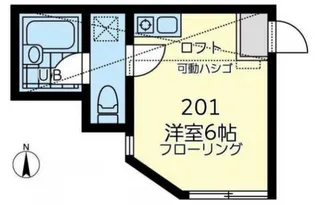 サザンリビエラ多摩川【2階】の間取り