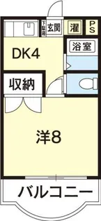 伸和ハイツ【3階】の間取り