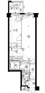 オープンレジデンシア恵比寿【3階】の間取り