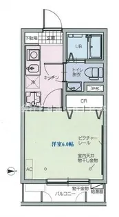東京都練馬区氷川台2【アパート】の間取り