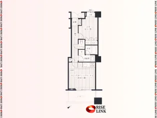 エアライズタワー【4階】の間取り