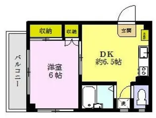 メゾンさくら【2階】の間取り