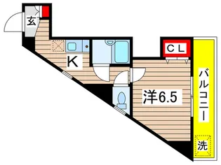 マドンナ西千葉【2階】の間取り