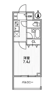 東京都墨田区横網2【マンション】の間取り