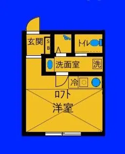 フェリーチェ上反町【1階】の間取り