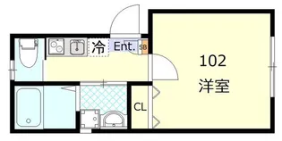 G.Flap東四つ木【3階】の間取り