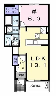 トパーズ【1階】の間取り
