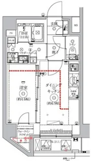 ジェノヴィア北池袋スカイガーデン【4階】の間取り