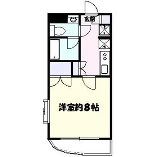 マーサジュン【3階】の間取り