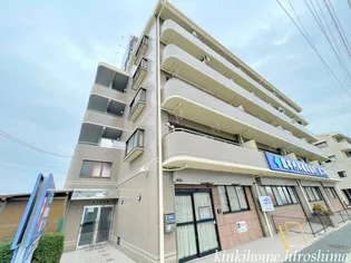 広島県広島市安佐南区山本1【マンション】の外観