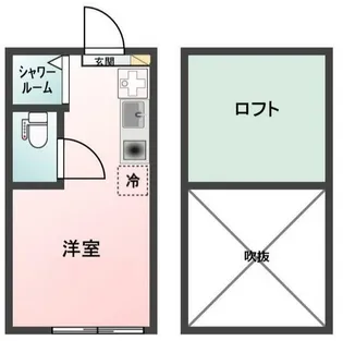 Glanz町屋I【1階】の間取り