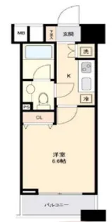 ファーストリアルタワー新宿【7階】の間取り