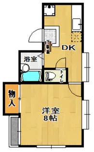ネオスピティ【1階】の間取り
