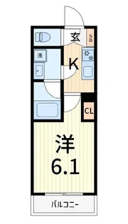 ブライズ高砂【2階】の間取り