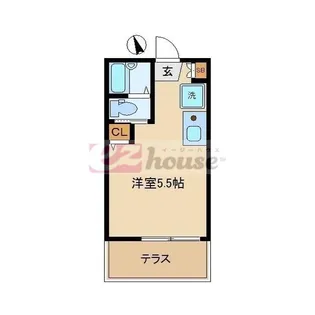 東京都杉並区高円寺北3【アパート】の間取り