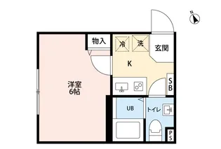 東京都練馬区豊玉中1【アパート】の間取り