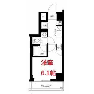 プレール・ドゥーク品川シーサイド【7階】の間取り