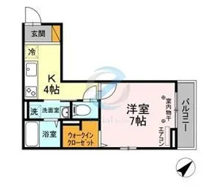 千葉県市川市塩焼5【アパート】の間取り