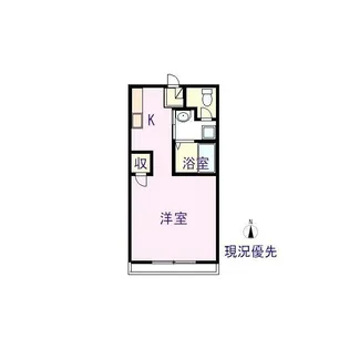 メゾン・ド・ナシキ【1階】の間取り